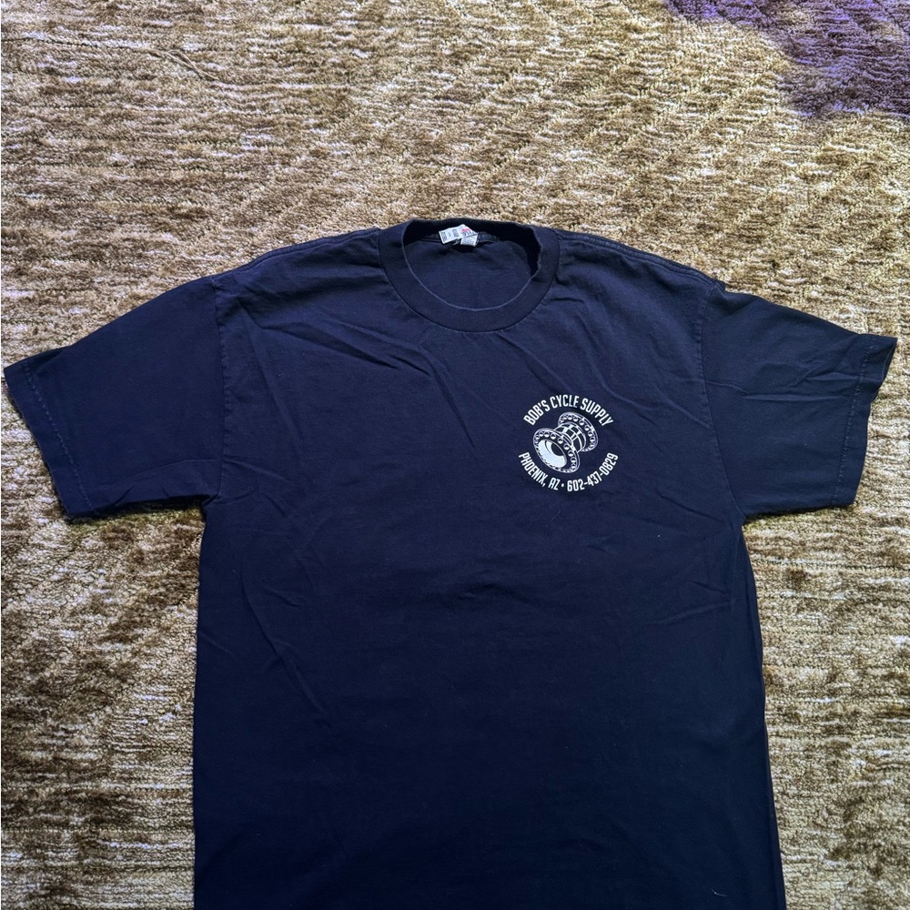 Men's Black Graphic T-Shirt